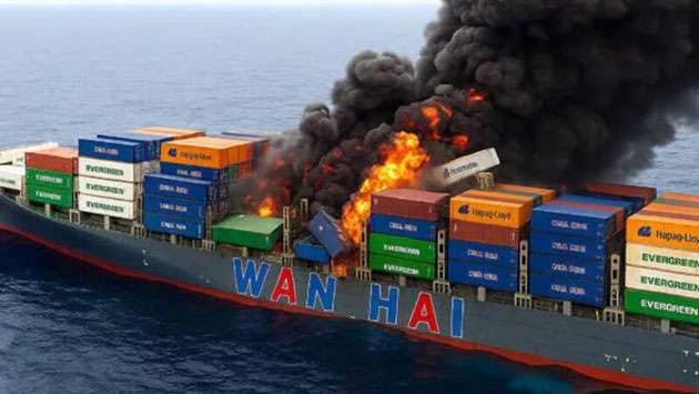Sri Lanka declined to let burning ship to be towed to Hambantota Port: Minister