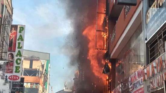 Young woman succumbs to injuries from Pettah textile store blaze