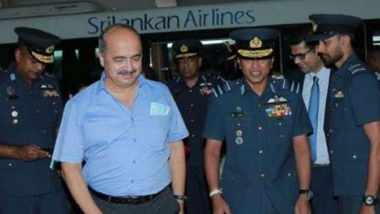 Indian Air Chief in SL on four-day visit