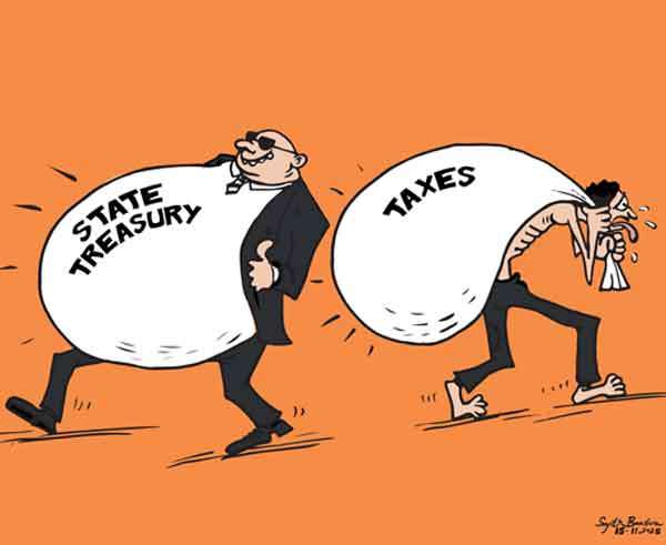 Cartoon of the Day 15-11-2025: A Heavy Load and an Uneven Journey - What the Cartoon Reveals About Public Finance