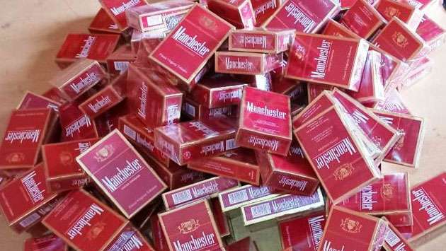 Agencies seize Rs.11.1 Mn worth illegal cigarettes during weekend