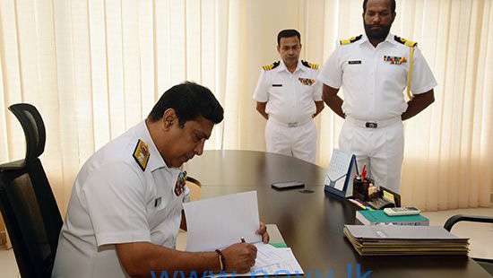 Rear Admiral Uthpala new Commandant Volunteer Naval Force