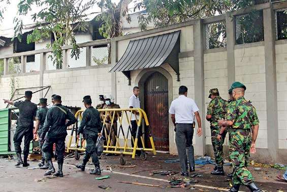 Security forces keep close watch at PM’s burnt private residence