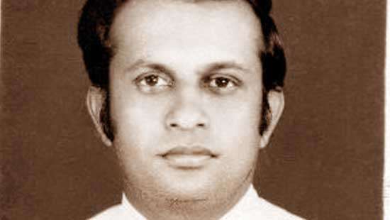 Harold Seneviratne Tissa Ratwatte Loving husband, doting  father  and planter par excellence