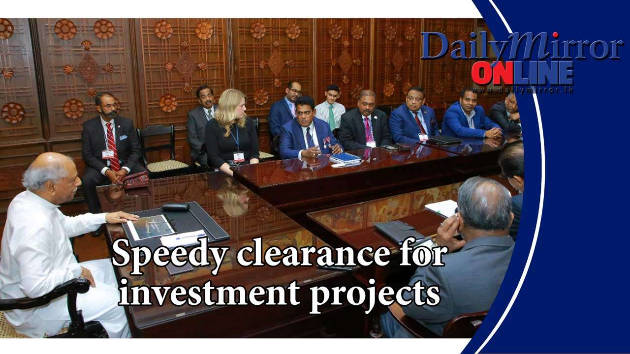 Speedy clearance for investment projects