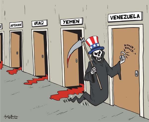 Cartoon of the Day 05-01-2026: A History of Knocks