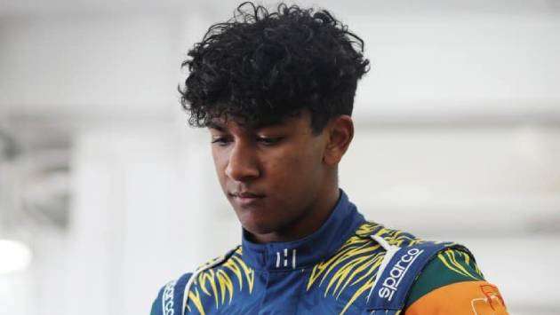 Yevan David finishes third in F4 qualifying race at FIA Motorsports Games