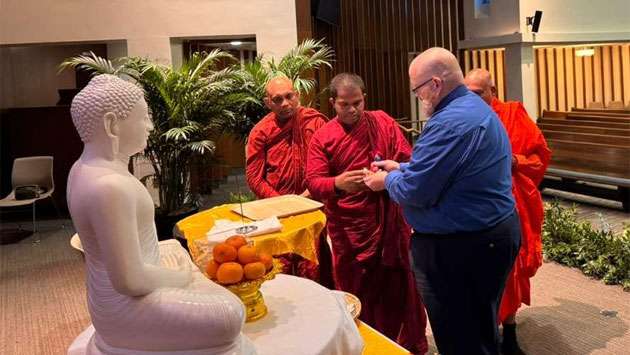 Vesak celebrated at American university