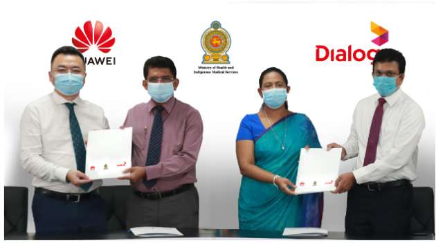 Dialog Axiata & Huawei Donate Telepresence Infrastructure and Connectivity to Ministry of Health