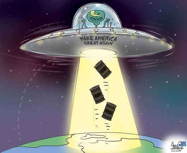 Cartoon of the Day 07-01-2026: Alien Priorities