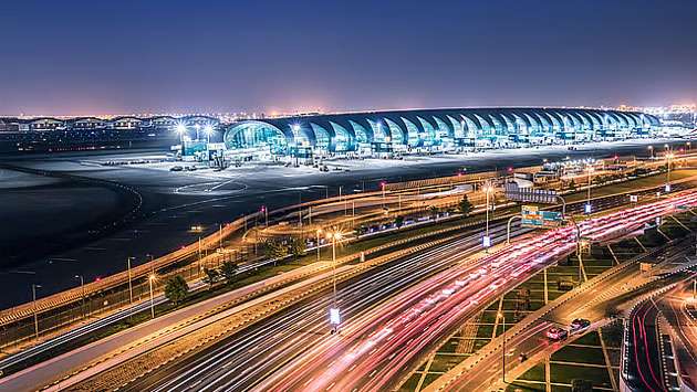 Two drones fall near Dubai airport, four injured
