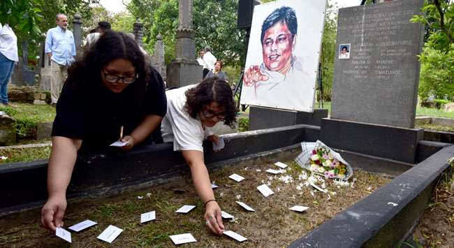 Remembering Lasantha...