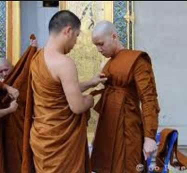 State officials can become monks in Thailand