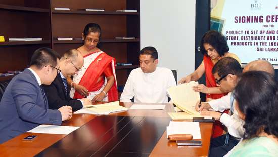 Sinopec inks agreement with BOI