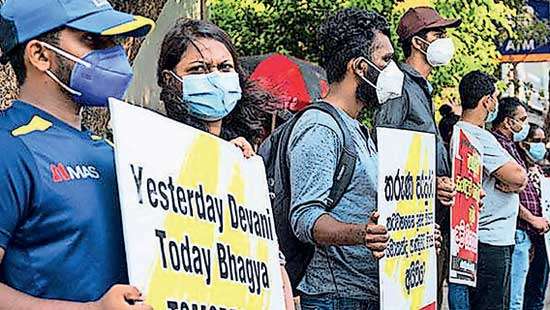 Silent protest against deforestation