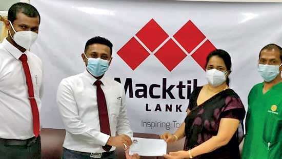 Macktiles donates Vinyl flooring to Colombo South Teaching Hospital