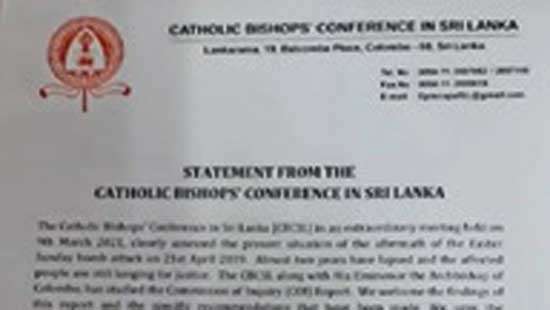 Catholic Bishops’ Conference wants AG to be given full power to prosecute perpetrators