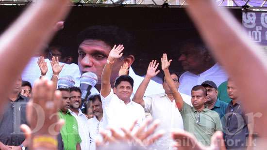 Sajith at Deraniyagala rally