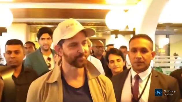 Hrithik Roshan arrives in Colombo Breaking News Daily Mirror