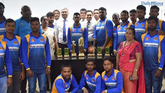 HNB Assurance Sponsors the Sri Lanka Deaf Cricket Team for a Series of Matches.