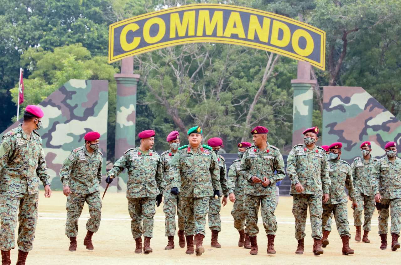 Passing out parade of Commandos