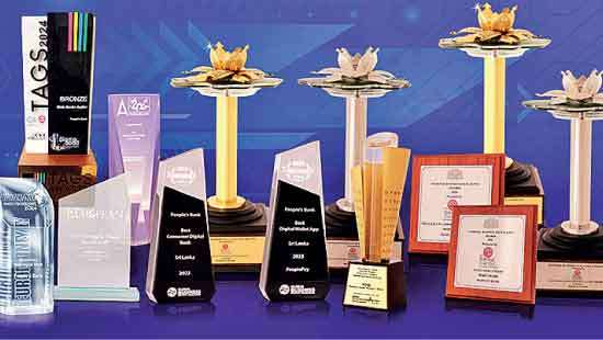 People’s Bank shines with record-breaking number of awards in 2024