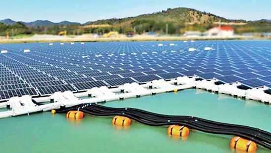 PROJECT TO INSTALL FLOATING SOLAR PANELS IN MAHAWELI RESERVOIRS