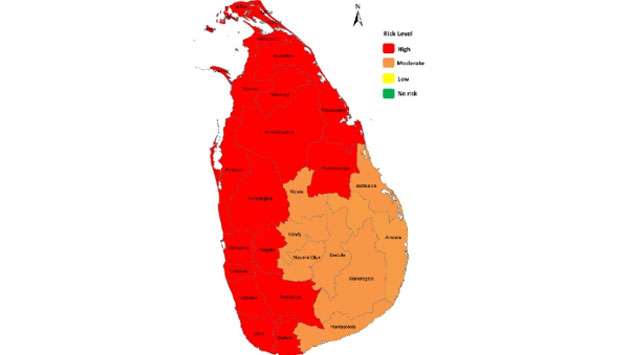 Heavy rains to continue across Sri Lanka for next few days
