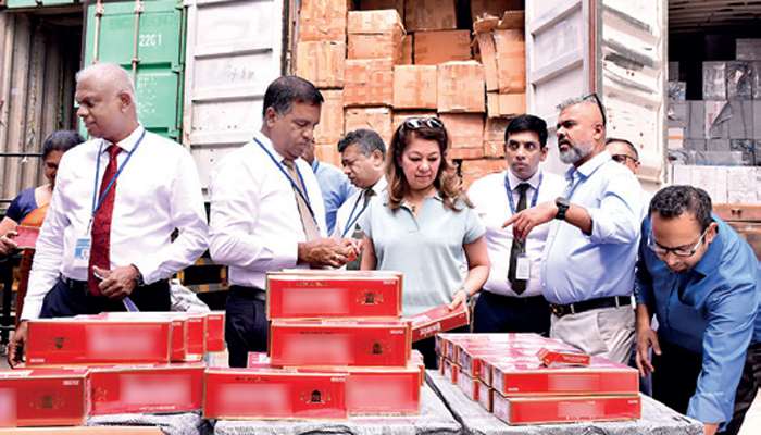 Customs save Rs.1.8Bn to Govt. from illegal cigarettes in past three years