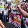 Trishaw operators in Dambulla stage protest against NPP candidate