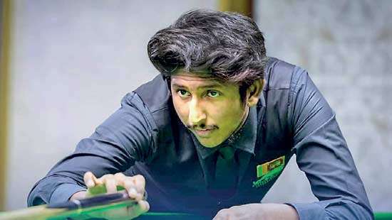 Moors SC’s Thaha is Open snooker champ