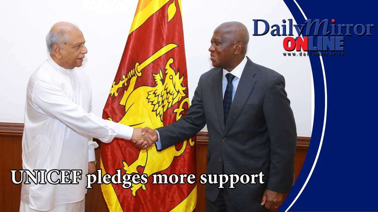 UNICEF pledges more support