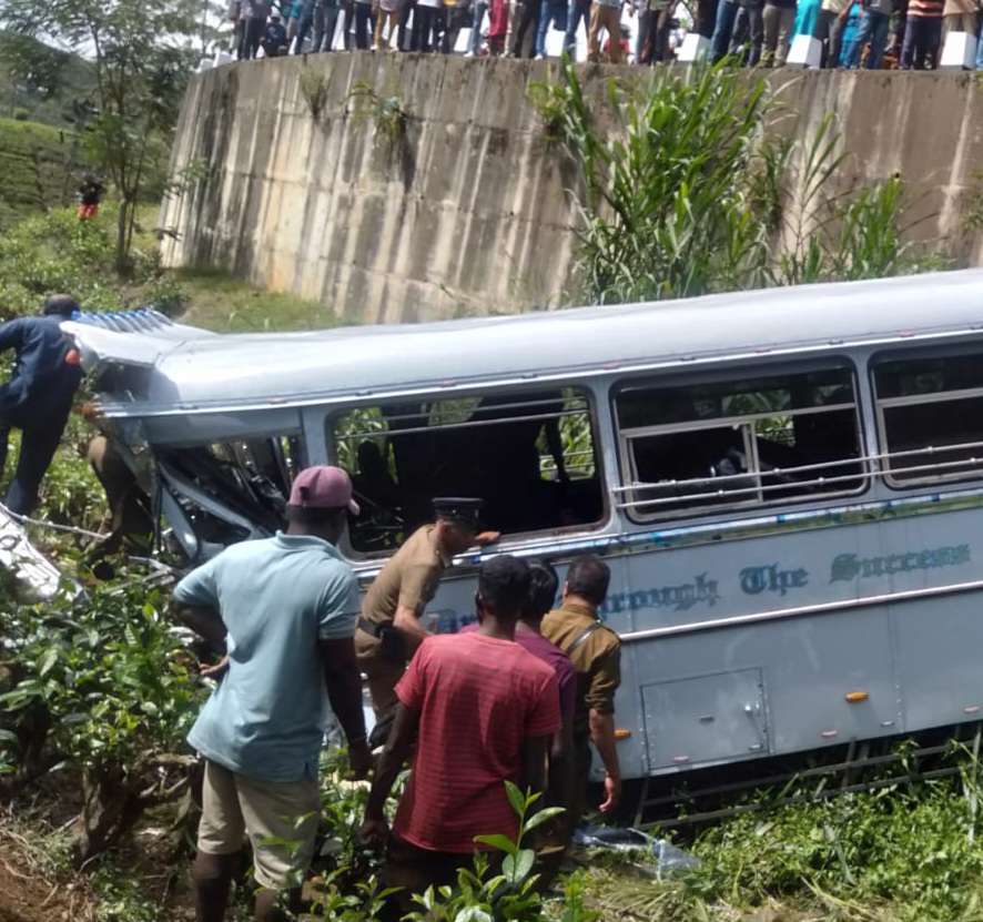 Three killed in bus accident