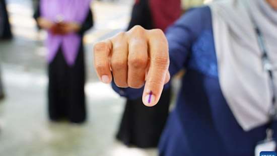 Maldivian nationals in Colombo vote at polling centre in High Commission
