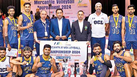 Ocean Lanka clinches Super League Title at Mercantile Volleyball Championship