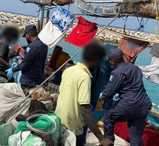 Sri Lankan fishing trawler seized in Maldives with over 450kgs of heroin and Ice