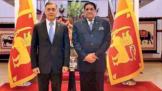 SCO Secretary-General meets Ambassador of  Sri Lanka in China