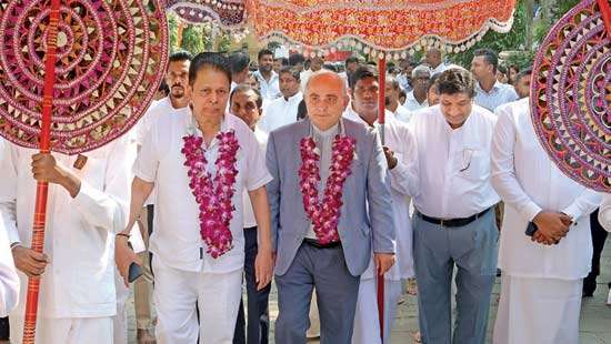 Dr. Saman Weerasinghe felicitated