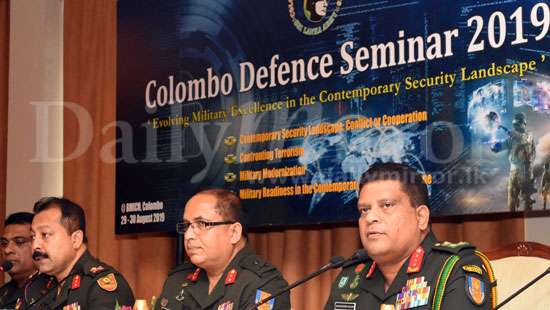 Colombo Defence Seminar on August 29