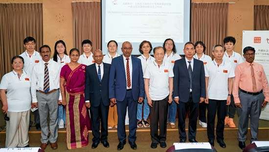 Dialogue Between Ancient Chinese Medicine and Sri Lankan Traditional Medicine Unfolds in Sri Lanka