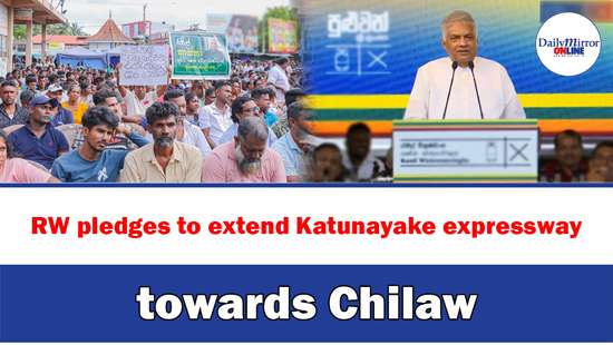 RW pledges to extend Katunayake expressway towards Chilaw