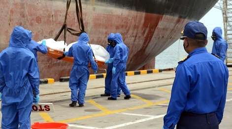 Sri Lankan chef aboard a merchant vessel dies