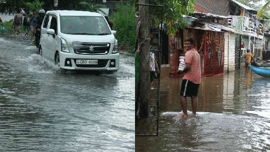 Colombo flooded...