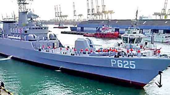 Navy insists ship from China still operational