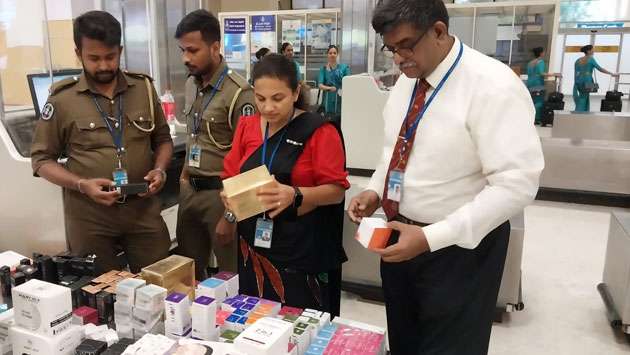 Lankan businessman nabbed with Rs. 5 million worth cosmetics