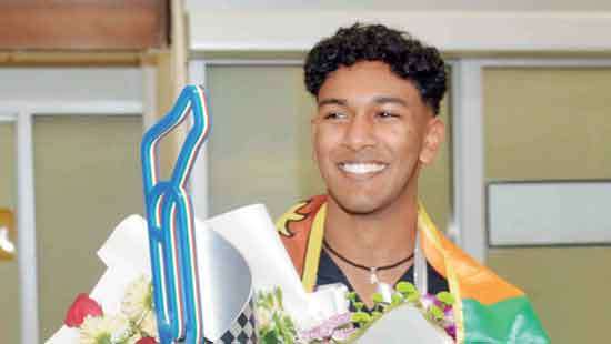 Yevan David another leap to racing stardom