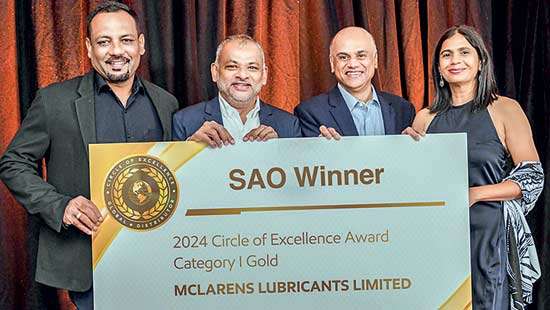 McLarens Lubricants clinches Gold at ExxonMobil’s Circle of Excellence Awards