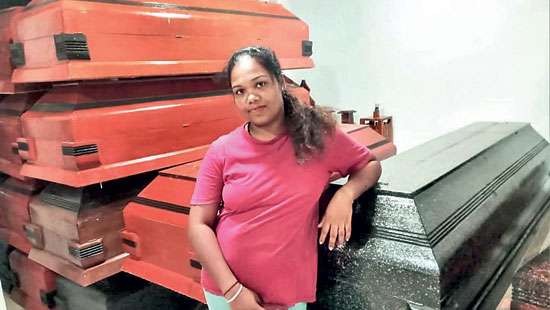 Girl embalmer who ensures dignity for women even after death