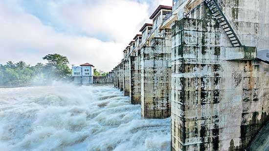 Deduru Oya and Weheragala reservoirs spilling over