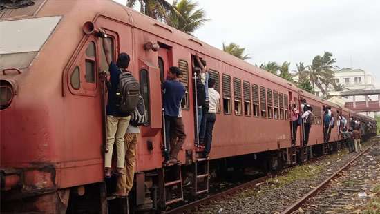 Overcrowded trains